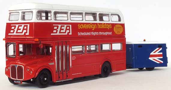 BEA AEC Routemaster Park Royal with trailer